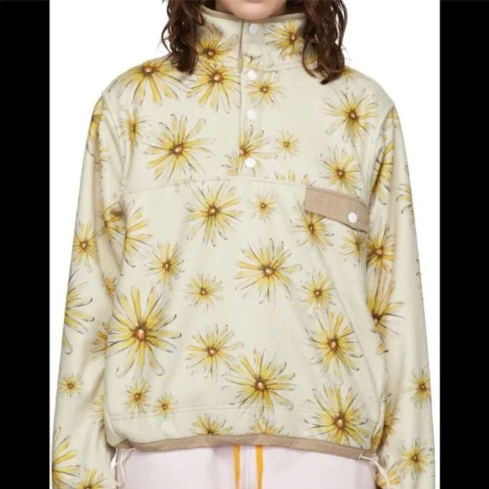 Paloma-wool Women's Cream and Yellow Sweatshirt